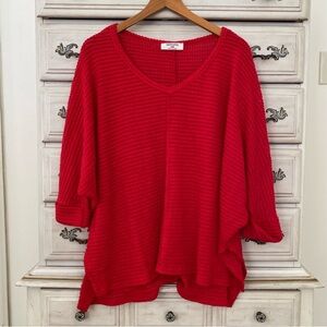 Vici Red Knit Top